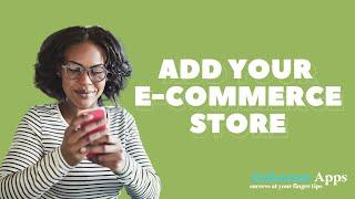 ALAKAZAM APPS: I CAN PUT AN E-COMMERCE STORE ON MY MOBILE APP?