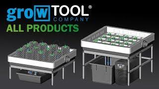 growTOOL  hydroponic & aeroponic systems