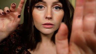 ASMR Reiki | Plucking Negative Energy - Hypnotic Hand Movements & Unintelligible Whispers for Sleep