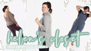 Helen's Closet Patterns  |  First Impression Review