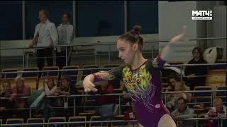 2022 All Russian Spartakiad Diana Kustova VT UB FX Qual