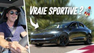 Je teste la Model 3 performance 2024 - SPORTIVE sans ÂME ?