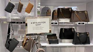 MICHAEL KORS OUTLET~4 STYLES FOR $399-BAG~WALLET~SHOES ~CLOTHES~SHOP WITH ME~#michaelkors