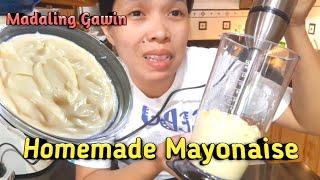 Homemade Mayonaise Using Handheld Mixer, Blender & Food Processor. Alin Ang Pwede? Part 1