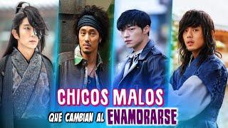 CHICOS MALOS de DORAMAS que cambiaron al ENAMORARSE  || Keleer Dik