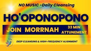 Ho'oponopono Daily Cleansing Prayer /Spoken By Morrnah/ NO MUSIC #hooponopono #morrnahsimeona