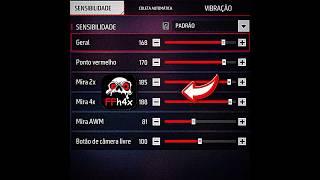 SENSI sem DPI mais XITADAdo free fire!