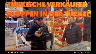 Türkische Verkäufer shoppen in der Türkei