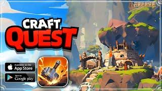 【手游试玩】鍛造與冒險Craft & Quest (Android)