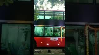 Mumbai best Bus double decker electricity Bus #greentravel  #punepanda #salesachin #citytravel