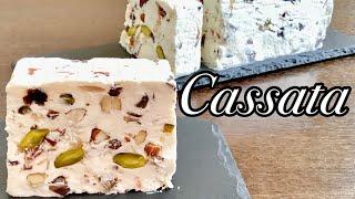 イタリアシチリア島の濃厚で華やかなアイスケーキ、カッサータの作り方／How to make Cassata.