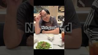 #chinatravel #chinafood trying green beans at Jsui Fung