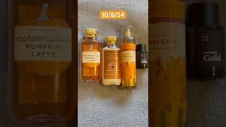  Bath & Body Works #sotd #like #subscribe #bathandbodyworks #useitup #perfume #shorts #asmr #fall