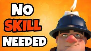 #1 BEST DECK NO SKILL CLASH ROYALE