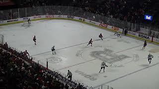 Daniel Walcott of the Syracuse Crunch scores vs. the Laval Rocket 4/14/23