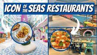 We Eat Everything on Icon of the Seas and Rank All the Restaurants and Bars!