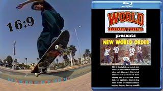 World Industries Skateboards "New World Order" (1993) [Remastered 1080p60fps16:9]