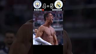 Man City vs Real Madrid Penalty Shootout