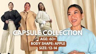 Capsule Wardrobe For Size 12-14 Apple Body Shape | Kristine Fernandez