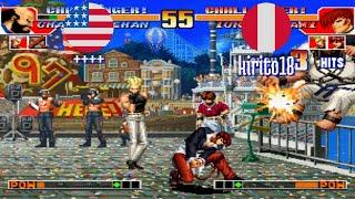 FT5 @kof97: ++++ (US) vs kirito18 (PE) [King of Fighters 97 Fightcade] Sep 13