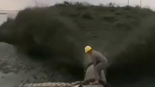 concrete pouring