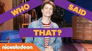 Play ‘WHO SAID IT?’  w/ Jace Norman, Lizzy Greene, Kira Kosarin & More! | #KnowYourNick