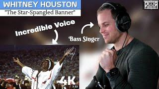 Professional Singer Vocal ANALYSIS - Whitney Houston | The Star Spangled Banner