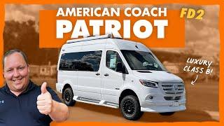 The SMALLEST American Coach Patriot Class B Motorhome!