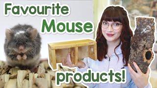 My favourite products to use with my mice!