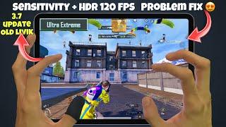 iPad Pro m4  PUBG HANDCAM HDR + 120 FPS problem fix / pubg test / Gameplay/ Best sensitivity