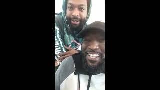 Rickey Smiley Runs Into DeRay Davis