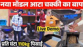 आ गया नया मॉडल आटा चक्की का भी बाप|Diamond Cutter Stone Aata Chakki|India Best Diamond CutterMachine