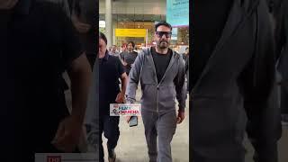 Ajay Devgn’s airport style exudes effortless charm and comfort️#ajaydevgn