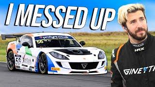 I Got A Podium In My First EVER Ginetta Race...But I Messed Up