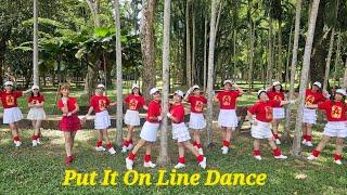 Put It On Beginner Level Line Dance~Choreo by Rob Fowler (ES)~Music by Brianna Leah