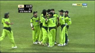 New Zealand's Wicktes v Pakistan 3rd T20 1080p HD