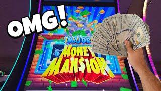 My Biggest Win on Huff N Puff Money Mansion! (Major Jackpot)