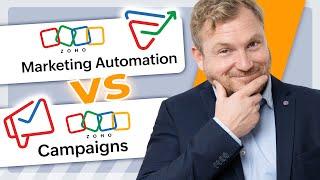 Zoho Marketing Automation 2.0 oder Zoho Campaigns?