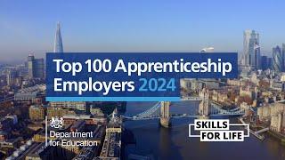 The launch of the Top 100 Apprenticeship Employers and Top 50 SME Apprenticeship Employers 2024