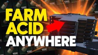 Once Human: AUTOMATED ACID FARM ANYWHERE! 400+ ACID PER DAY!