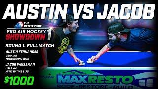 The Centerline Air Hockey Showdown #1 - Jacob Weissman vs Austin Fernandes - Winner's side Round 1