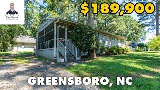 Charming Greensboro, NC Home for Sale - Tour at 2508 Netherwood Drive