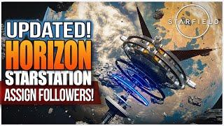 STARFIELD - New Features! Horizon Space Station Player Home - Slept On Mod