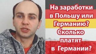 На заработки в Польшу или Германию? Сколько платят в Германии / Bizemigrant