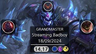 Streaming Badboy | Sion VS Malphite | RANKED | 18/09/2024