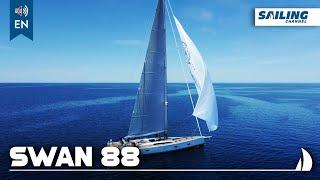 [ENG] NEW SWAN 88 - Sailing Yacht Tour - Sailing Channel