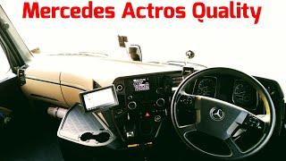 Interior Quality Mercedes Actros after over half million kilometers