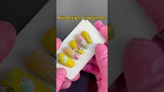 Nail Design for beginners#nailart  #nails  #diynails #shorts #short #tiktok