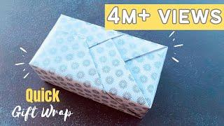 Easy Gift Wrapping | DIY Gift Packing Idea | Gift Wrap Idea for any Occasion #giftwrap