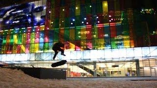 Snowskating in Montreal with Steve Nadeau